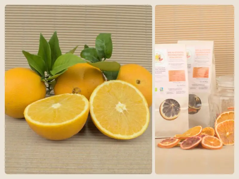 Kiste Gemischt 15.1 kg (15 kg Orangen + 100 g getrocknete Zitrusfrüchte)
