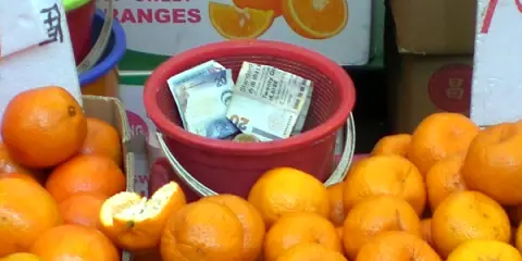 ORANGEN AUS CHINA