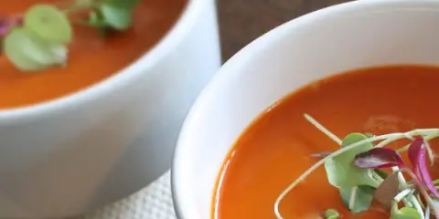 Rezept für Gazpacho (spanische Spezialität)