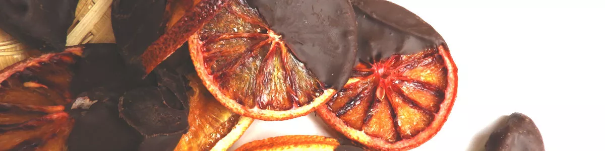 Getrocknete Bio-Orangen