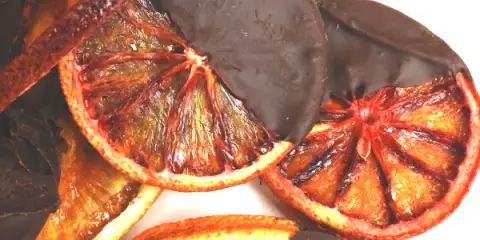 Getrocknete Bio-Orangen